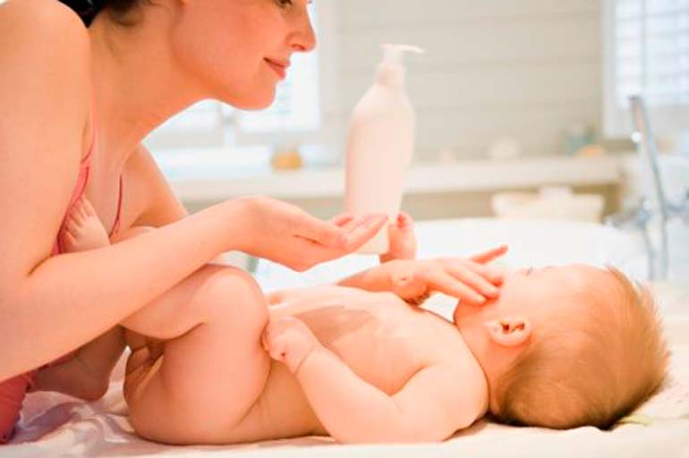 delicate skin of a newborn