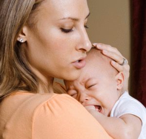 why is a newborn baby crying