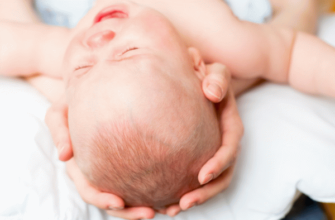 Fontanel in newborns