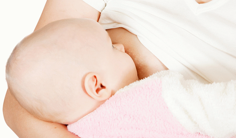chest pain while feeding