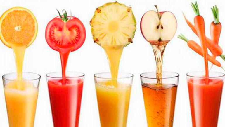 juices to the baby