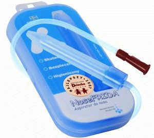 How to clean the nose of a newborn baby with an aspirator