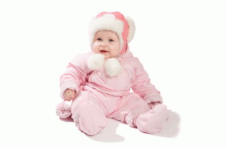 Dress baby for a winter walk