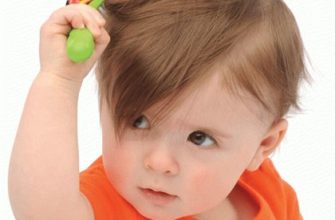the child does not grow hair on his head