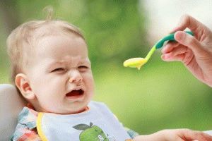 the child does not want to eat complementary foods