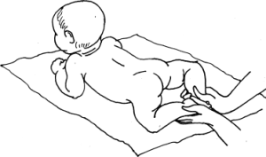 massage the baby to start crawling massage the baby to start crawling