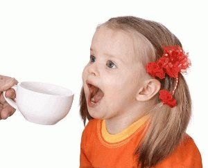 is it possible for a child to give tea