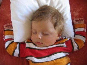 When a baby can sleep on a pillow
