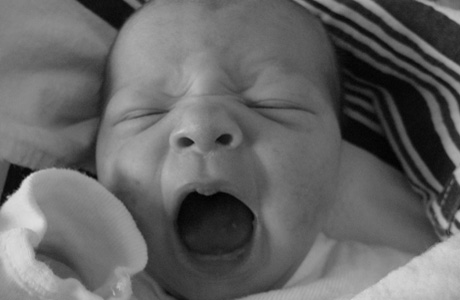 Children cry in their sleep