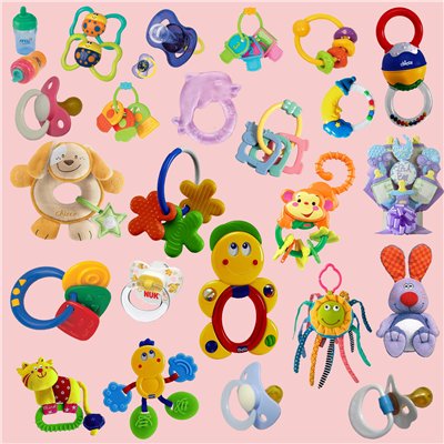 different types of rattles