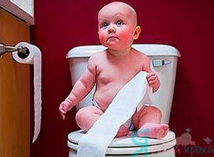 constipation in a newborn baby