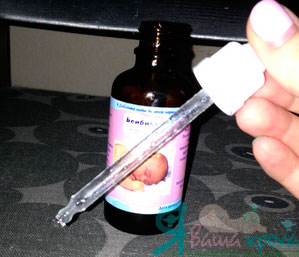 baby bottle Kalm with a pipette and dispenser