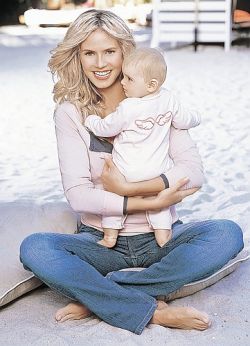 mom and baby