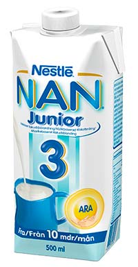 ready-made milk mixture nan