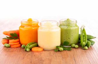 Vegetable puree for feeding