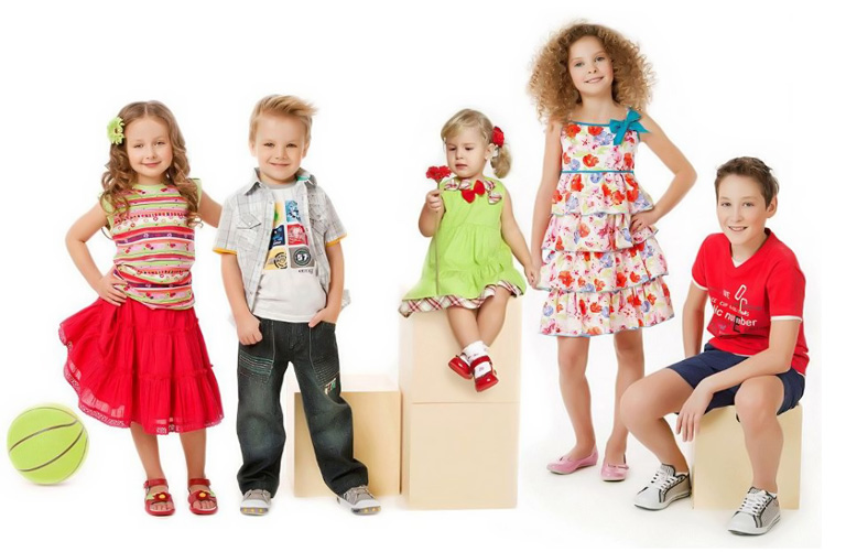 children's clothing through the online store