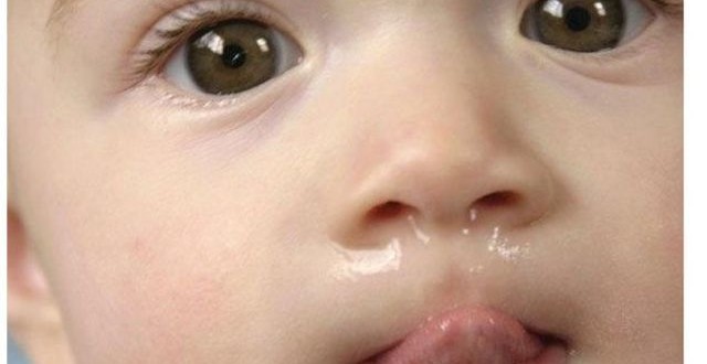 runny nose in a newborn aspirator