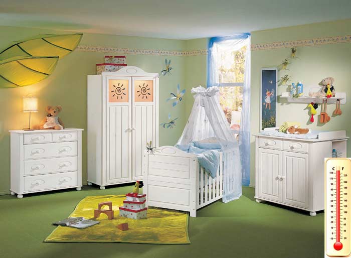 temperature in the room for the newborn