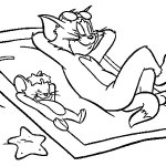 Tom and Jerry on the beach