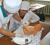How to make an enema for a newborn baby