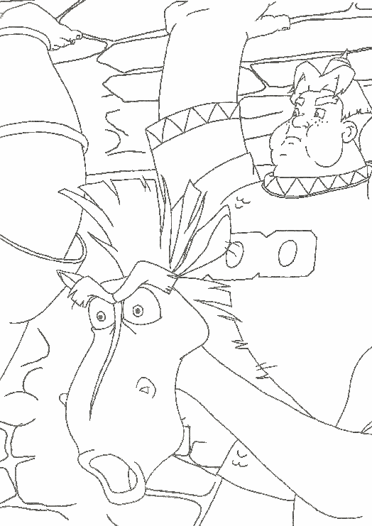 Coloring Horse Julius 10