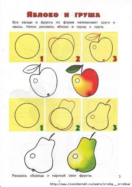 draw a pear
