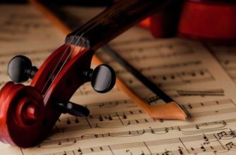 violin and sheet music