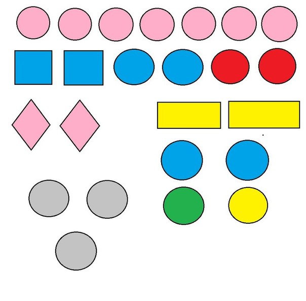 It is necessary to print on a color printer and cut out fragments