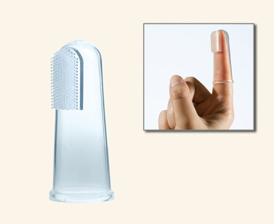 Fingertip toothbrush