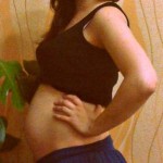 photo of tummies at week 26