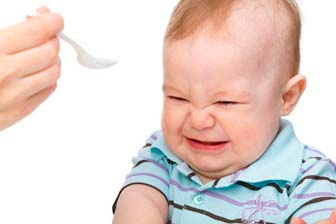 how to give a baby a bitter pill