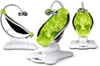 Rocking chair green plush MamaRoo