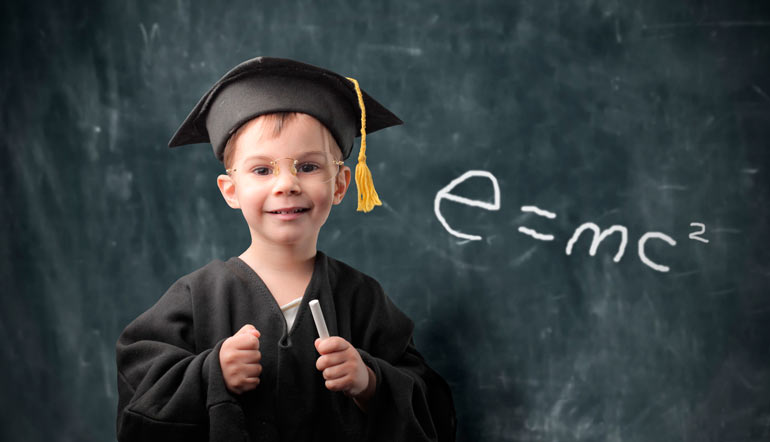 smart kid