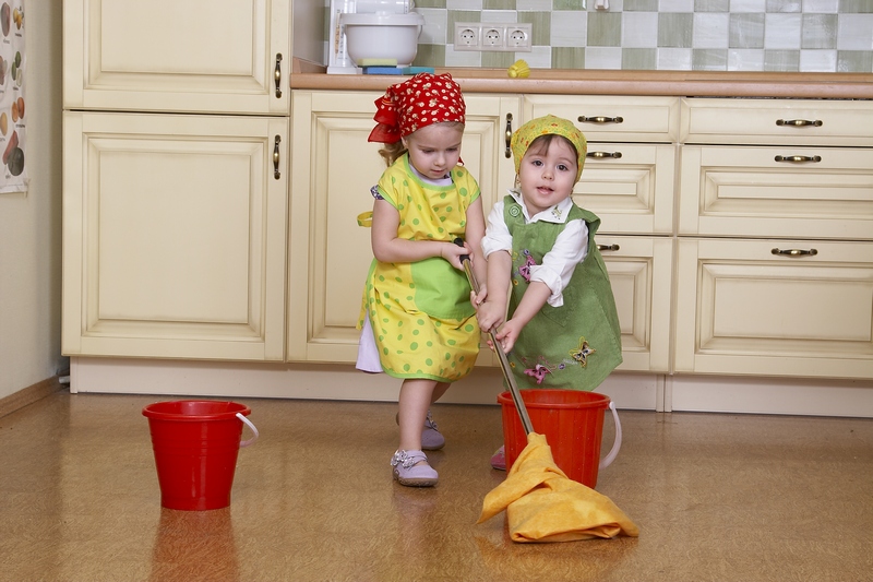 how to teach a child to help around the house