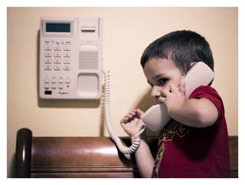 how to leave a child alone at home
