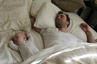 young dad with baby