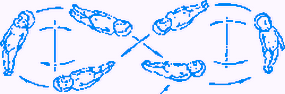 swimming figure eight