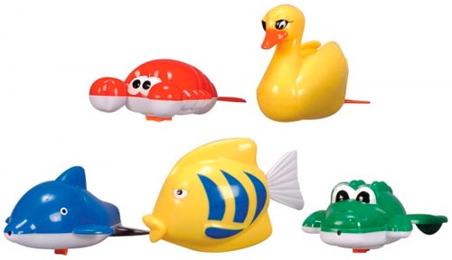Clockwork Bath Toys