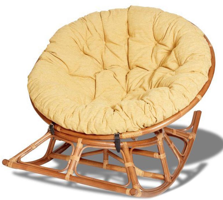 Rattan armchair