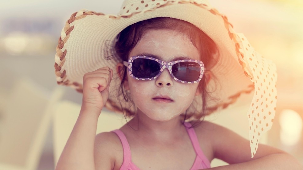 children in the sun