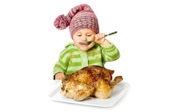 when a child can start giving meat