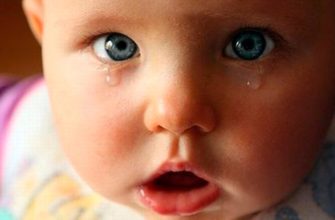 little baby crying