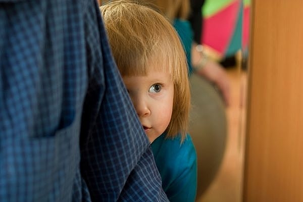 anxious child