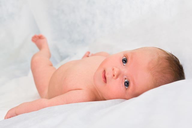 skin of a newborn