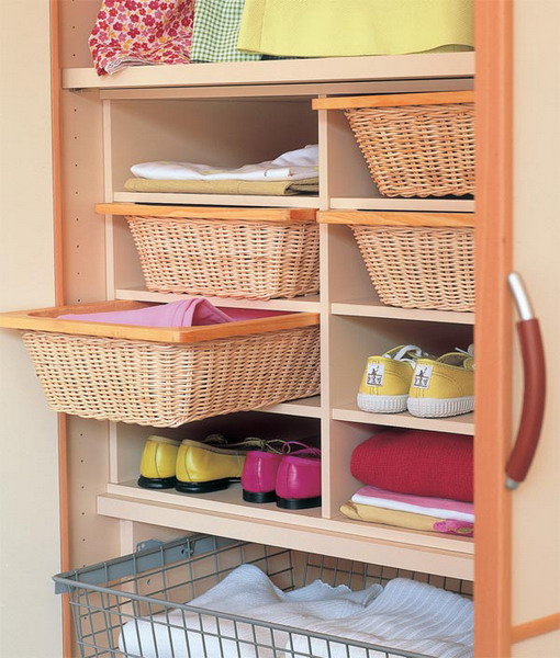 storage of baby clothes