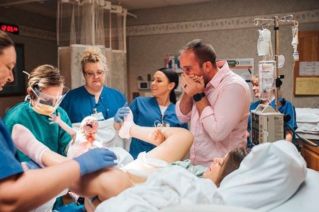 giving birth to a husband