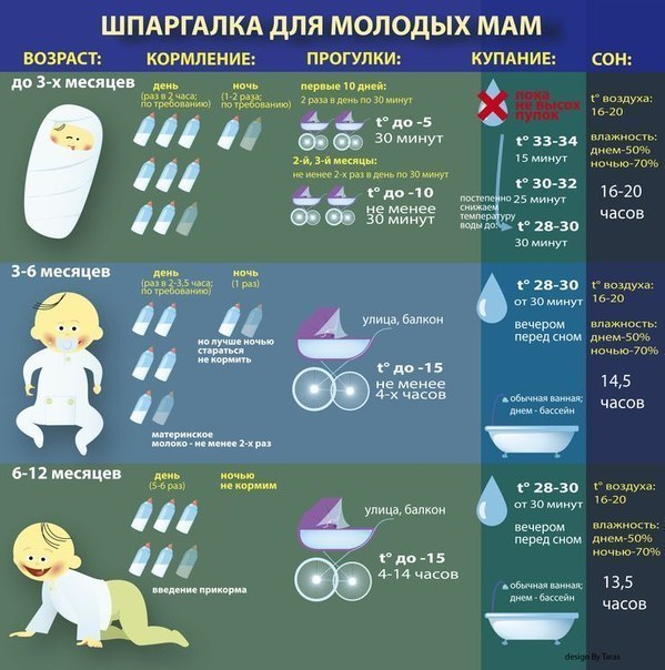 cheat sheet for young mothers