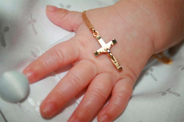 cross for baptism