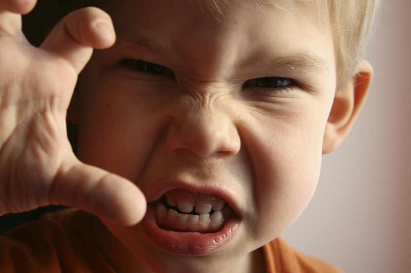 child fights in kindergarten