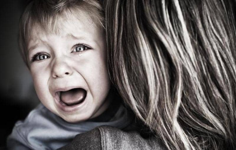 the child does not want to go to the garden